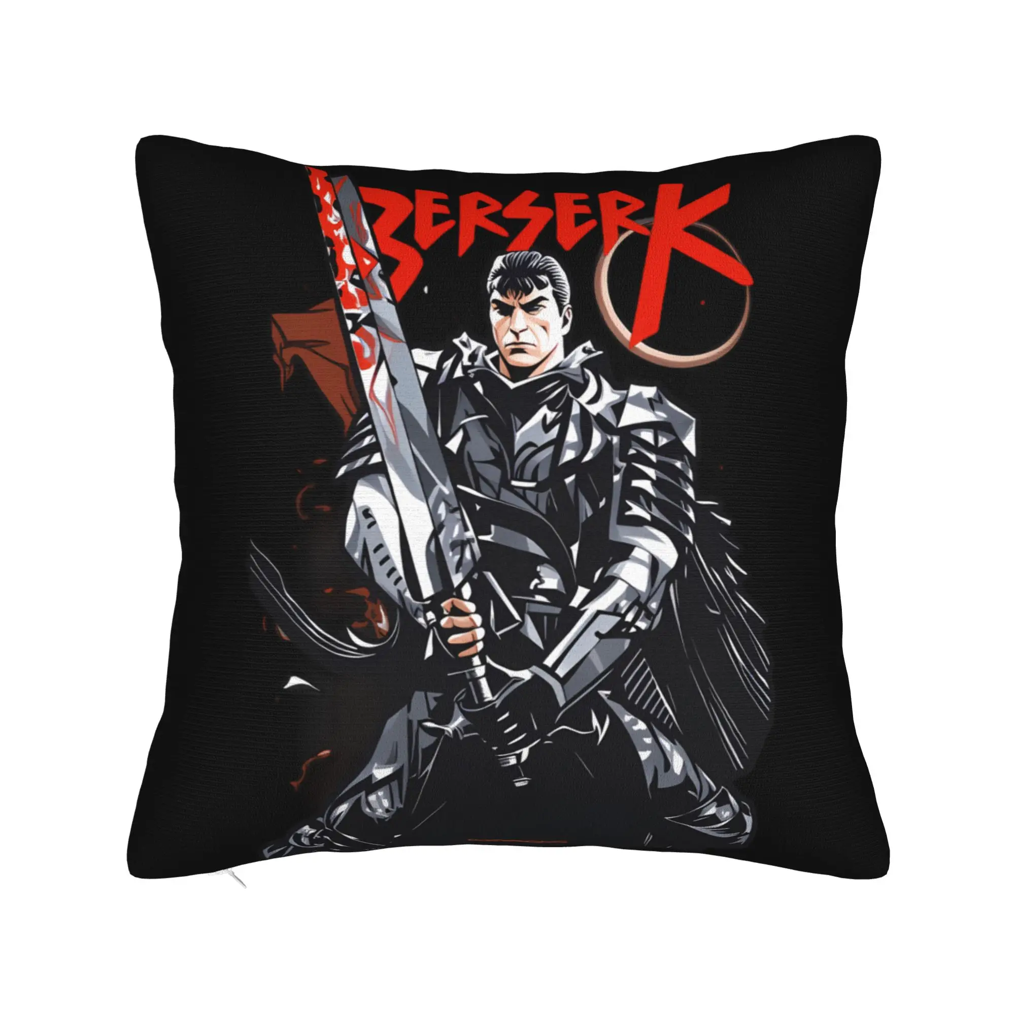 B-Berserks Pillow Case  Novelty Pillow Cover Graphic Pillowcases For Sofa Home Decor