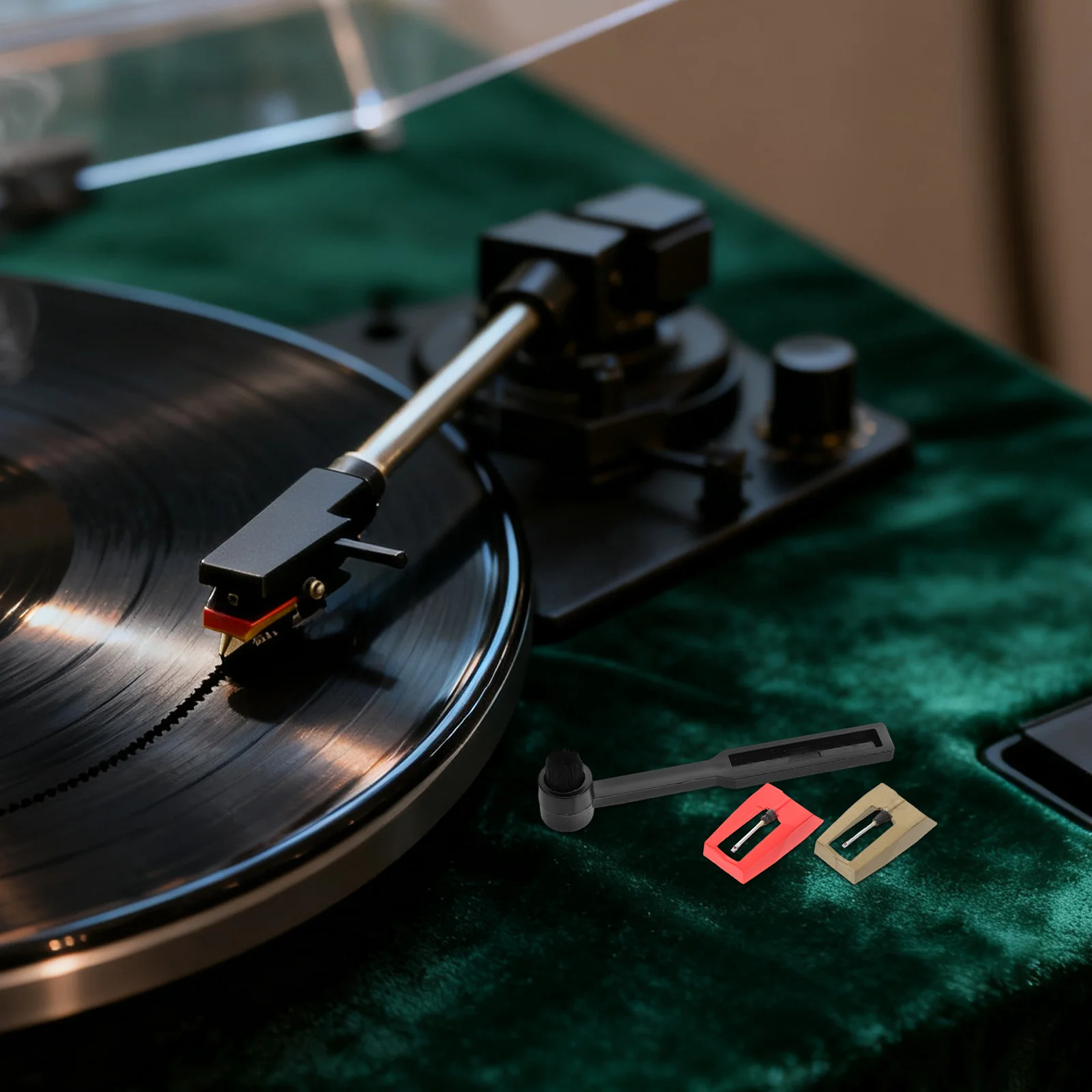 

1Set Stylus Cartridge Replacement Needle with for Turntable Phonograph Vinyl Players Enhanced Sound Quality and