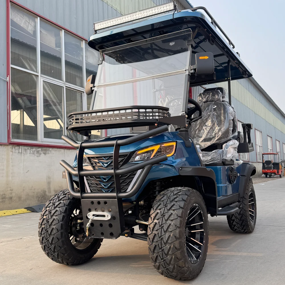 

2025 New Model Wholesale Custom Private Label 4 Seater Golf Electric Cart Cool off-Road Golf Cart