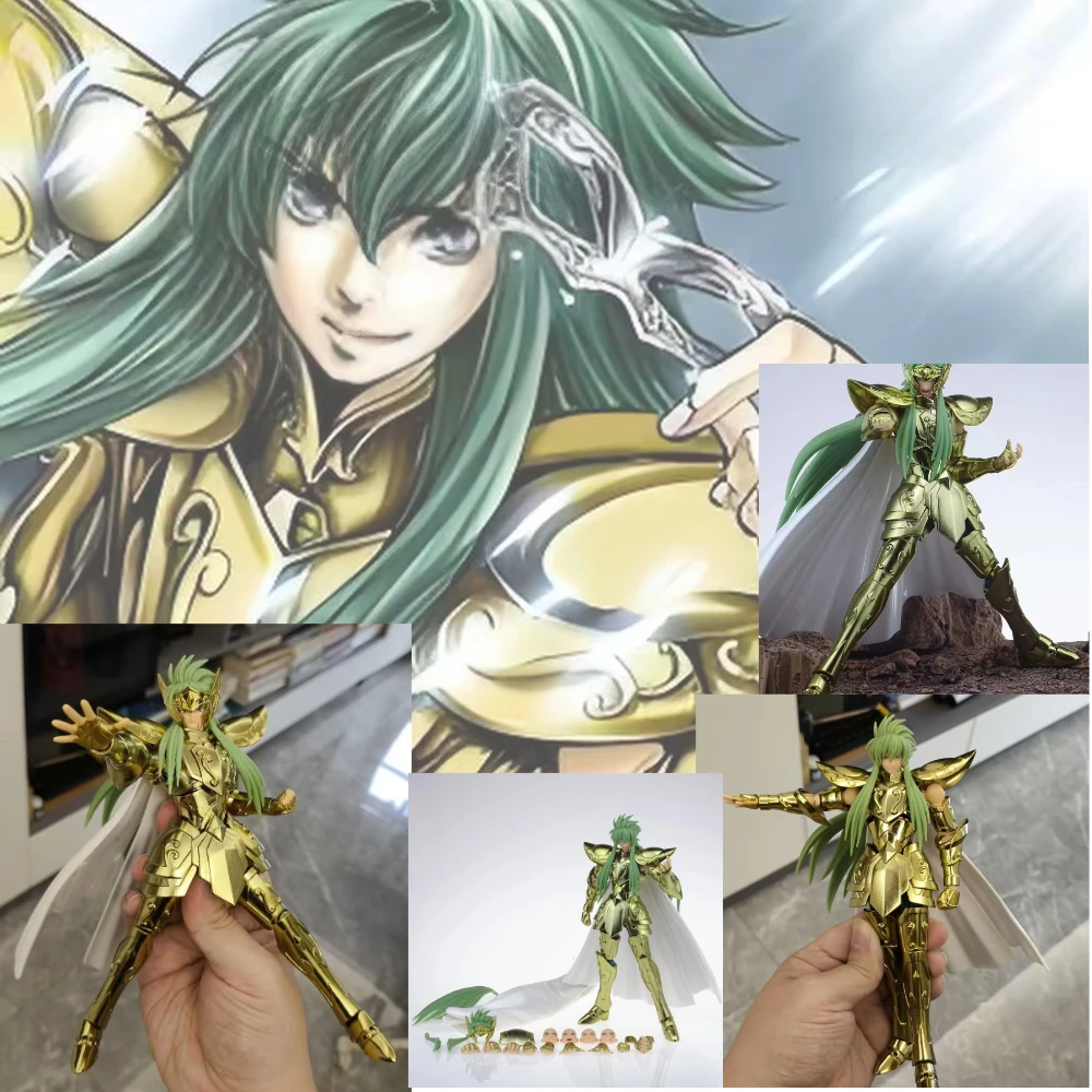 Modelo ST Saint Seiya Myth Cloth EX Aquarius Degel SS Ver. Figuras de los Caballeros del Zodíaco de Oro de The Lost Canvas