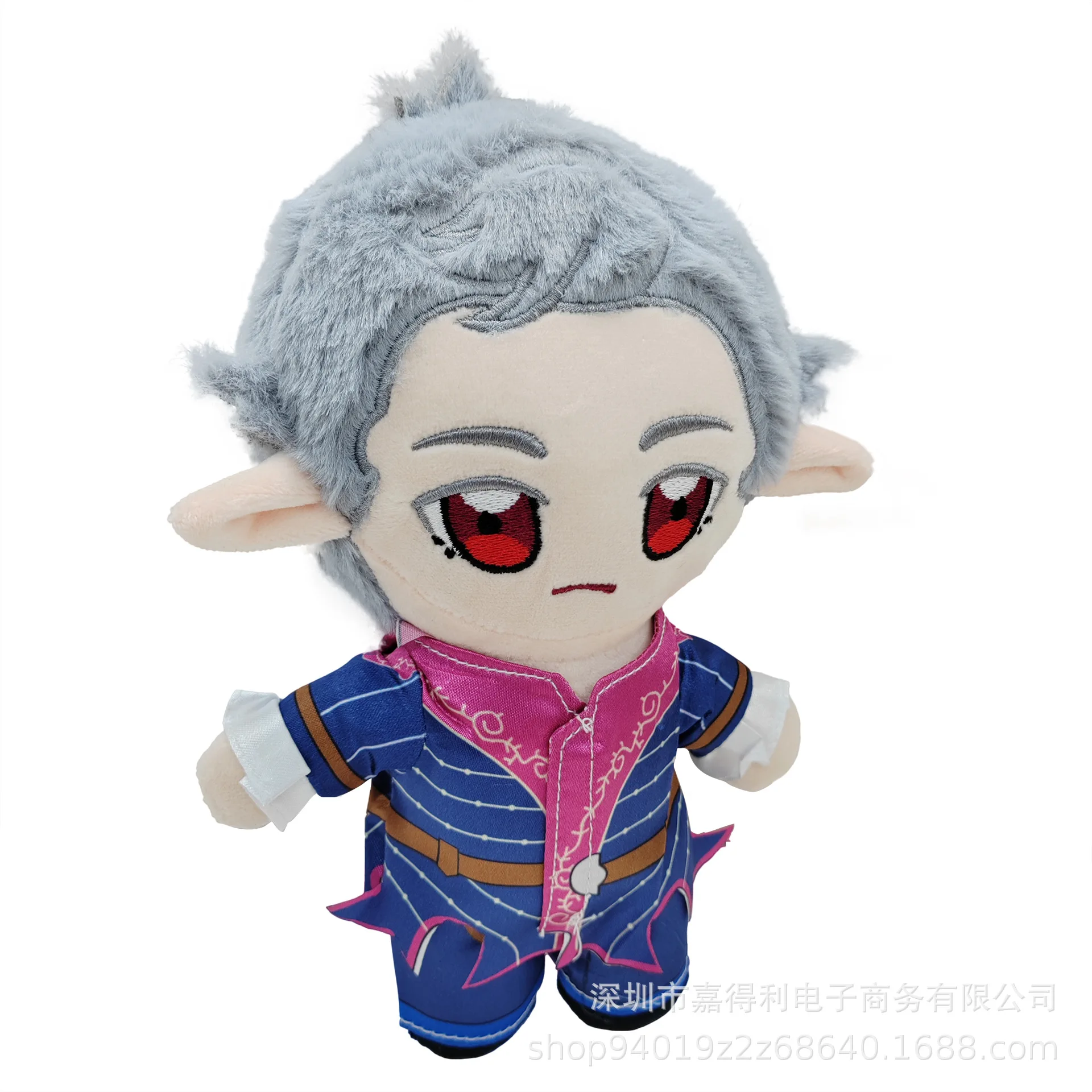 Astarion Baldurs Gate Plush Toys ASTARION&LLLITHID Anime Figure Plushie Doll Toys For Novel Children Navidad Gift