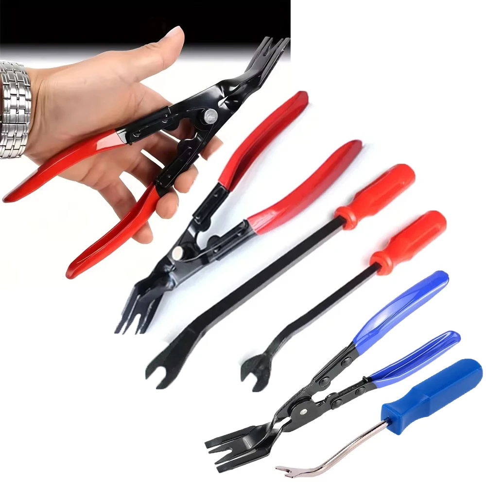 

Fastener Remover Car Trim Rivet Removal Pry Tool Repair Kit for Automotive Door Panel,Upholstery,Dashboard,Plastic Fasteners