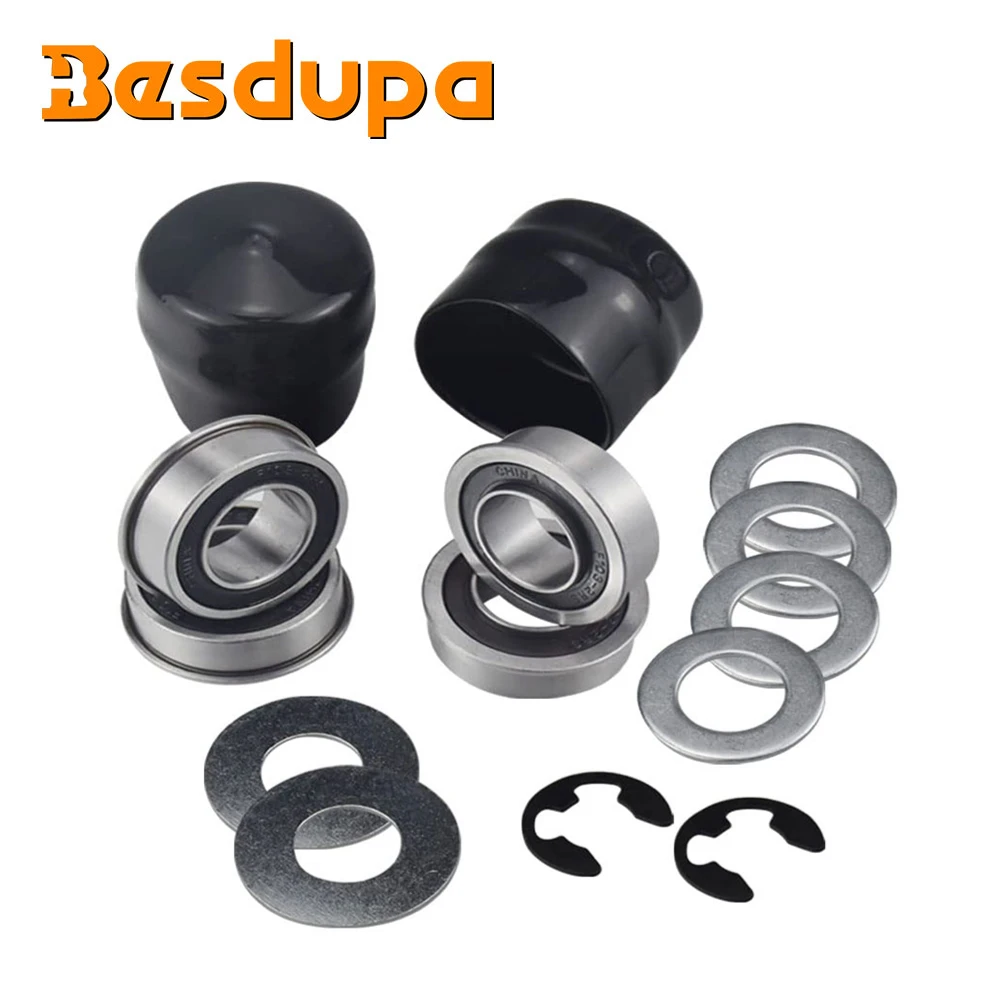 

9040H Front Wheel Bushing to Bearing Conversion Kit For Craftsman Poulan Husqvarna Jonsered Murray Fits 532009040 532124959