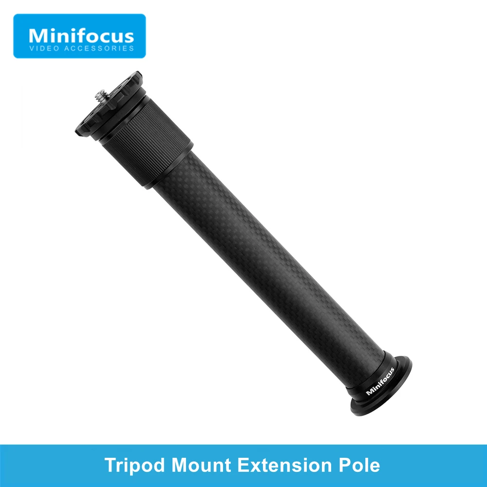 Carbon Fiber 2 Section Tripod Center Column Extension Tube Extender Stick Rod Gimbal Handheld Bar Telescopic Pole for Camera DJI