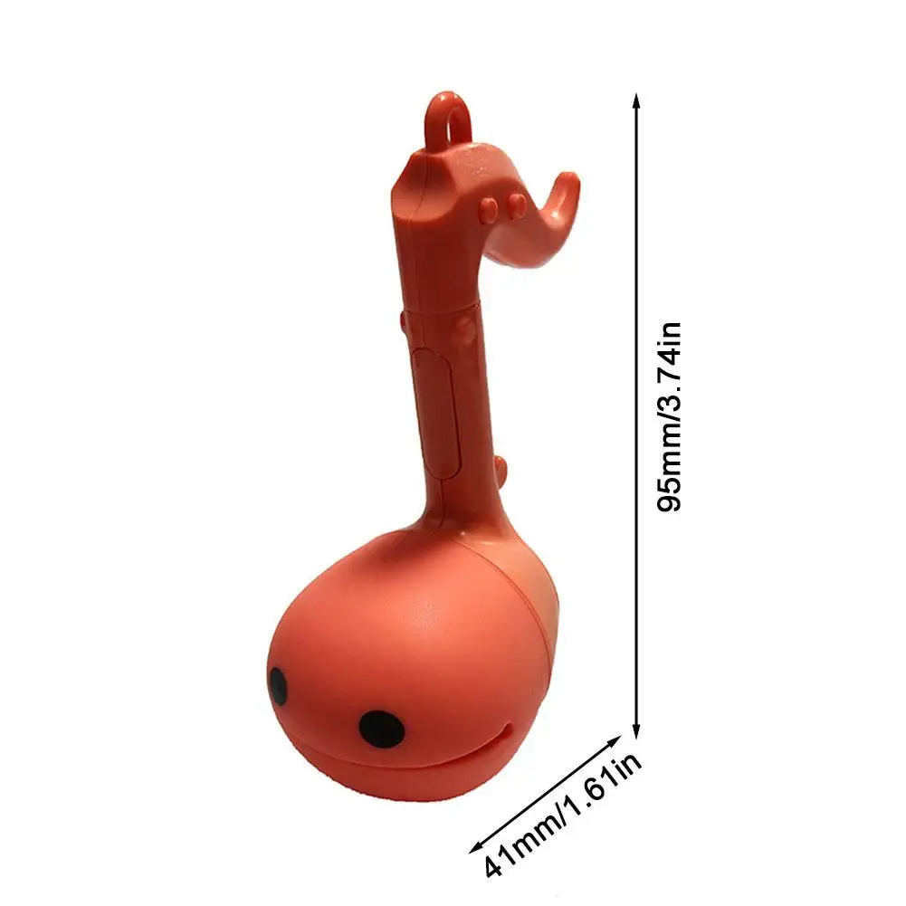 لعبة آلة موسيقية إلكترونية صغيرة الحجم مع فتحة معلقة من الكرتون سلسلة مفاتيح إلكترونية لعبة موسيقية لعبة الشرغوف الكهربائية #6