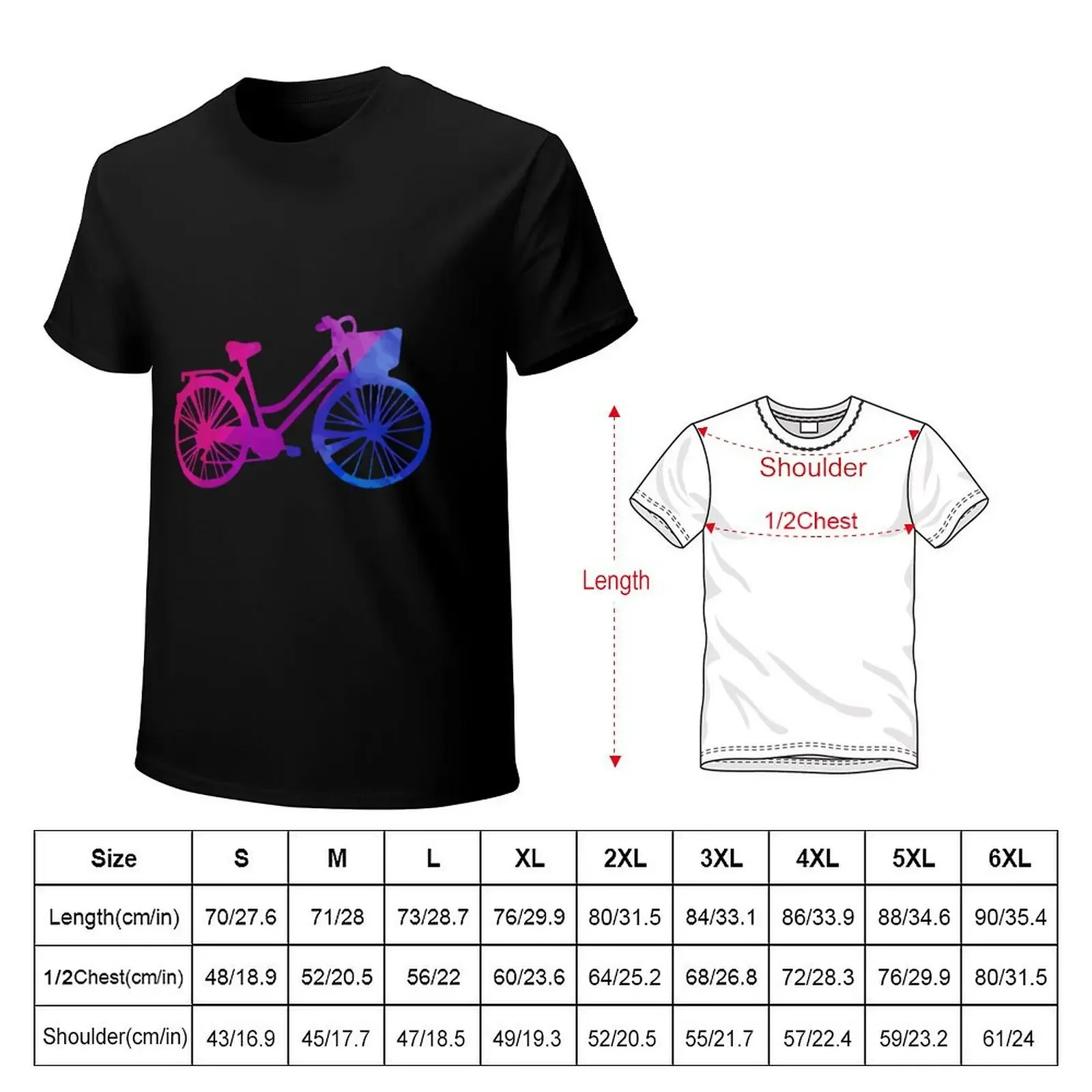 Camiseta bicycle moda coreana figuras de anime de secado rápido Camiseta de algodón para hombres