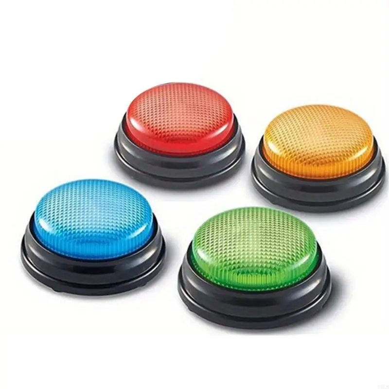 Y5LB 4Pcs Game Show Answer Buzzers For Classroom Quizzes Team Challenges
