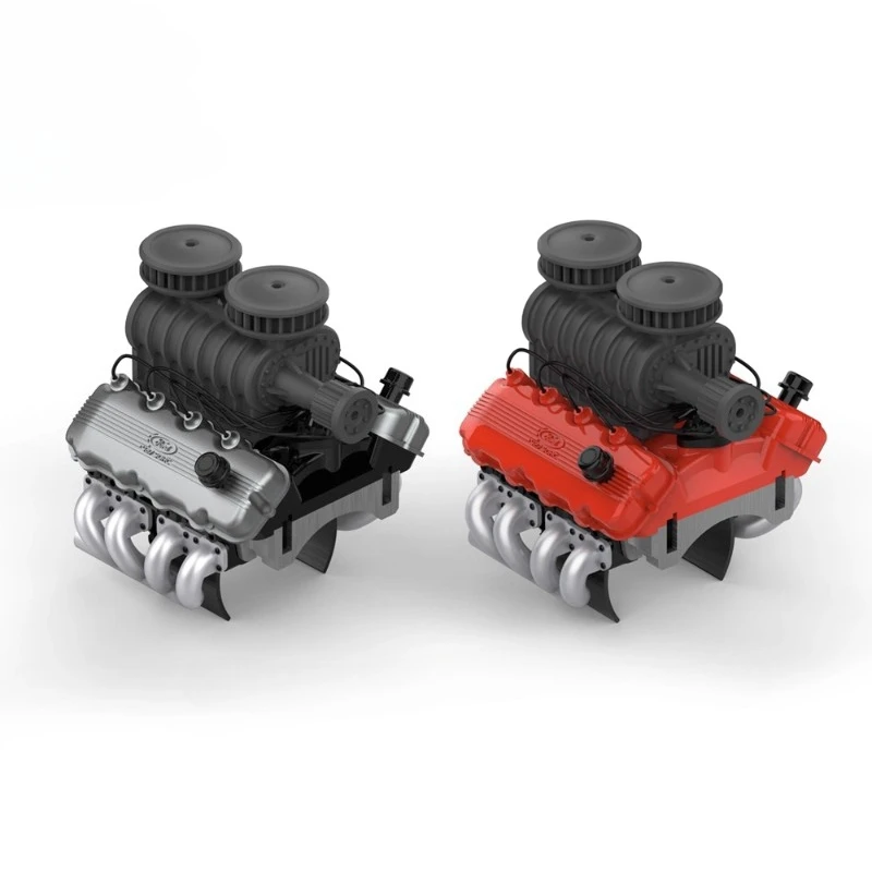 

Радиатор вентилятора моделирования V8 F76C для 1/10 RC гусеничного автомобиля Traxxas TRX4 Defender TRX6 AXIAL SCX10 II Запчасти