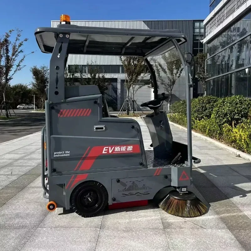 Electric Dump Truck Dust Cleaner Vacuum Street Concrete Floor Dust Cleaner Sweeper  for Sale