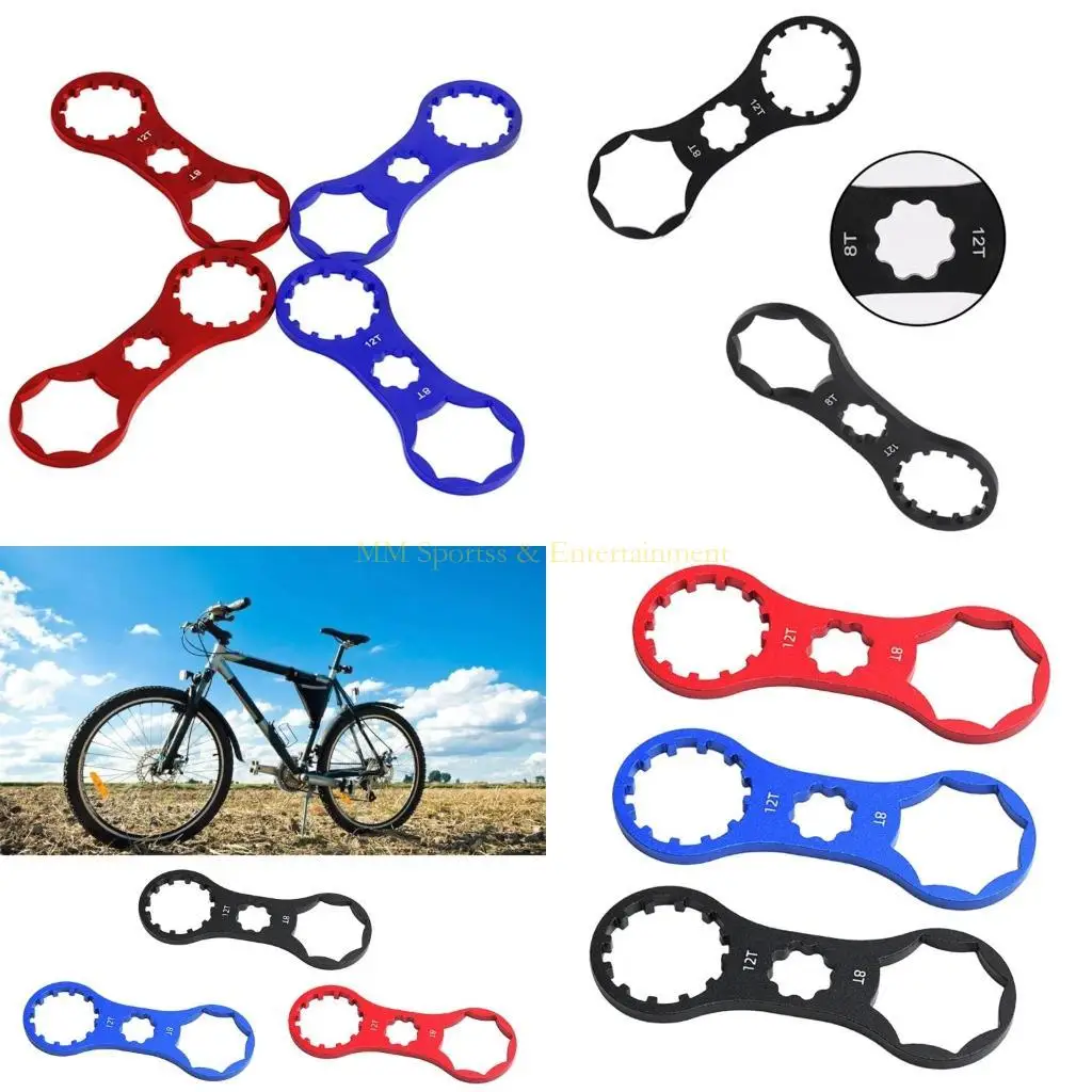 

31BE Mountain Bike Parts Wrench Front Fork Removal and Installation Wrench Suspension Fork Wrench Bottom Bracket Wrench