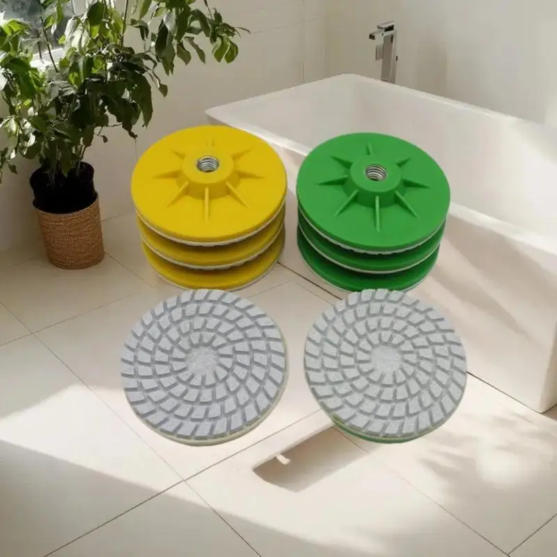 Polishing Disk 80mm for Angle Grinder, Specially Designed for Dry Polishing and Trimming of Ceramic Tiles