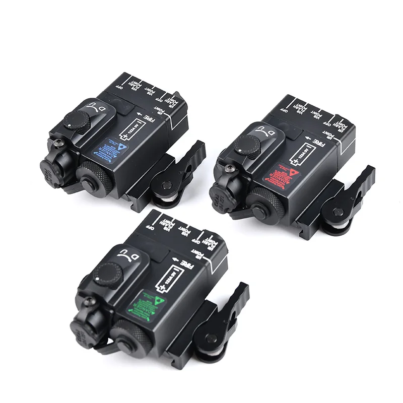 WADSN Matel DBAL Mini punto rojo mira táctica verde azul puntero láser 20mm Rail apto para caza Airsoft accesorios de pistola de juguete