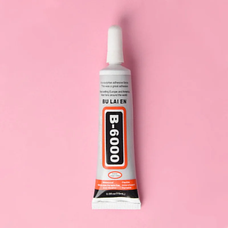 B6000 15/25/50/110ml Liquid Super Glue Epoxy Resin Multipurpose Adhesive Rhinestone Jewelry Crafts DIY Repair Phone Screen Glass