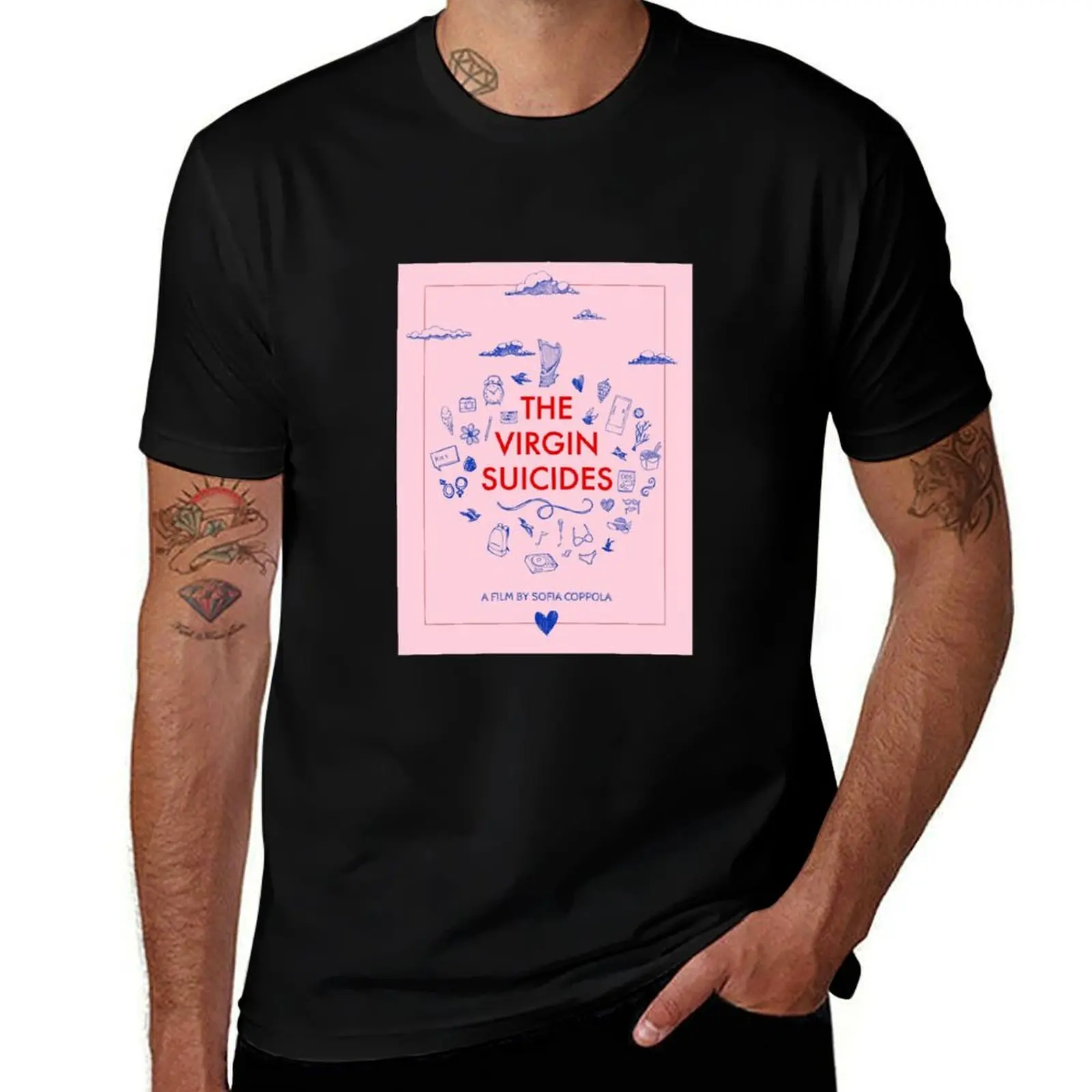 

The Virgin Suicides T-Shirt Basic Short Sleeve T-Shirt for Men