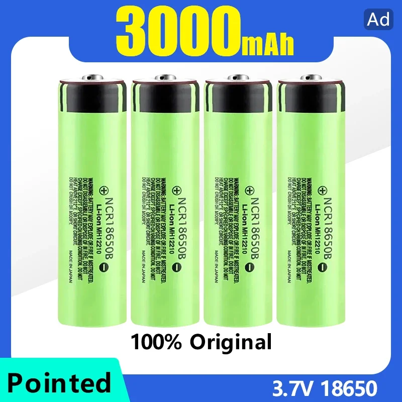 

2024 NEW Highest Capacity Vapcell 18650 Battery 3000mah INR 18650 10A 3.7V Li-ion Reachargeable Batteries For Flashlight VapeMod