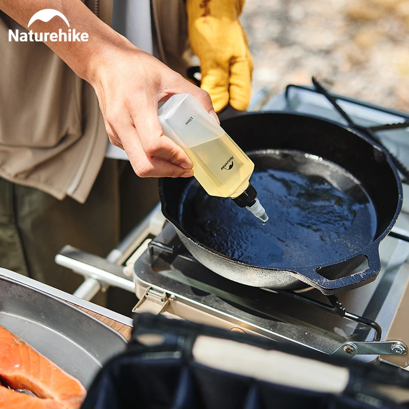 Naturehike Camping Seasoning Bottle Set Portable Dispenser Storage Container Picnic BBQ Camping Supplies with Storage Bag