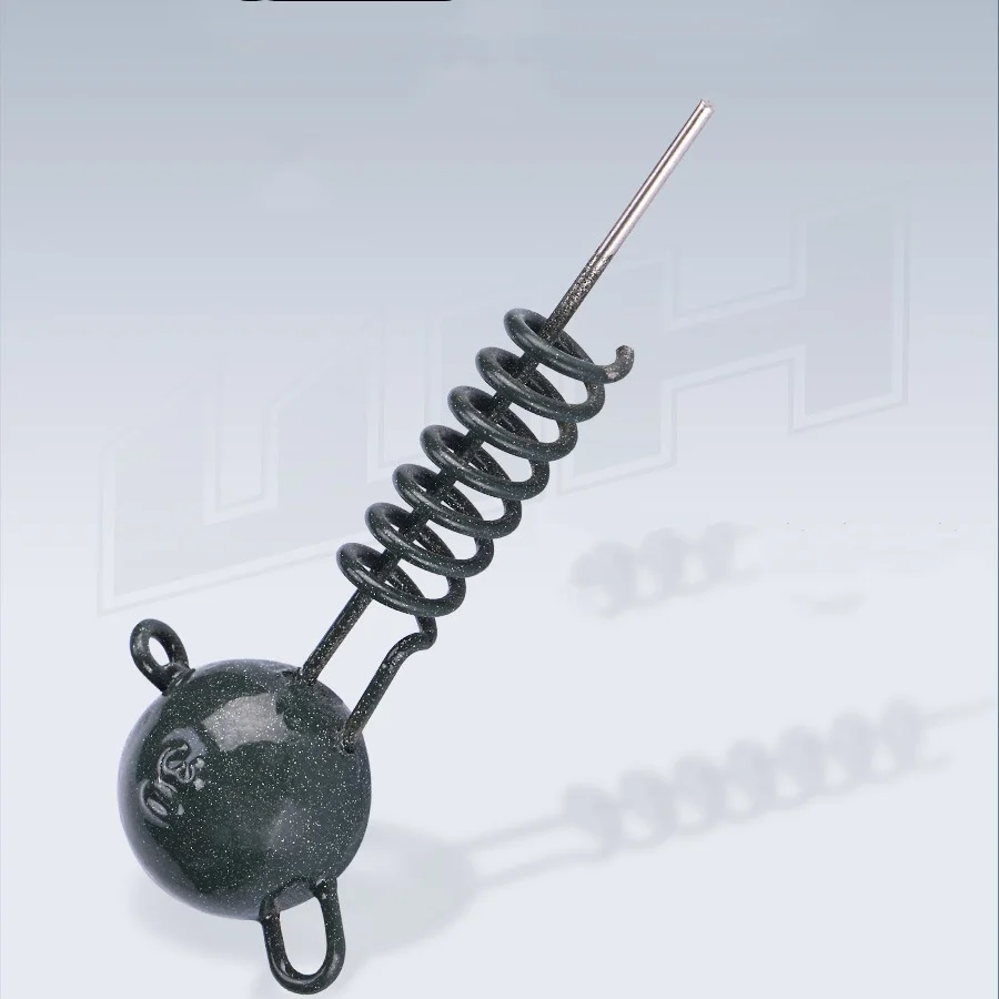 Fishing Tackle Accessories Screw Lead Weight Down Sinker 7g/15g/20g/25g/30g Quick Free Hang Spring Sinkers Lot 3 Pieces SALE