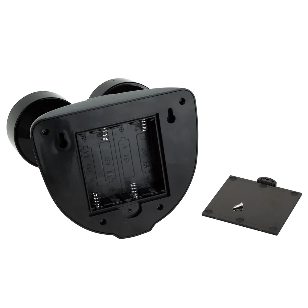 مستشعر حركة مزدوج الرأس LED ضوء أمان لاسلكي خارجي قابل للتعديل زاوية شعاع 360 درجة مقاوم للماء سهل التركيب للسلامة #5