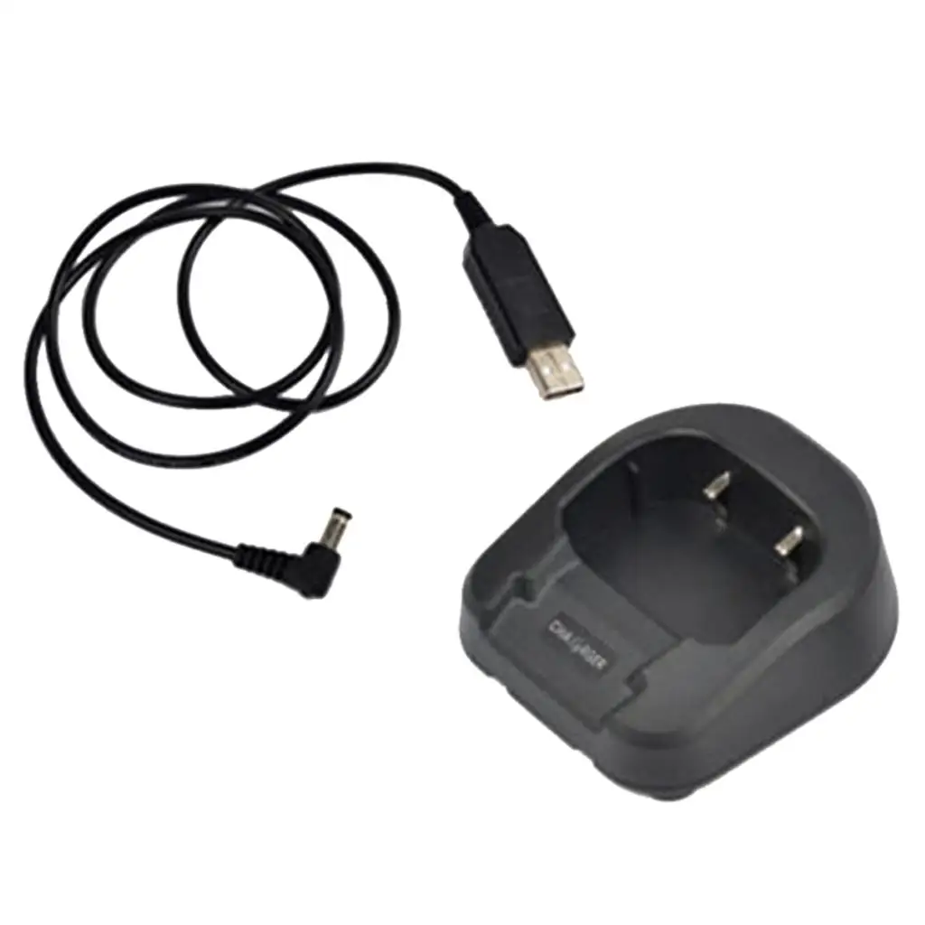 Walkie-talkie Radio Battery Charger USB Charging Adapter Station for Baofeng 82 82HP 82L