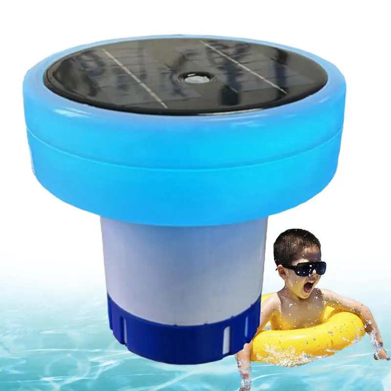 Solar Ionizer For Pool Floating Water Cleaner And Purifier Solar Pool Chlorine Floater Floating Water Cleaner And Purifier For