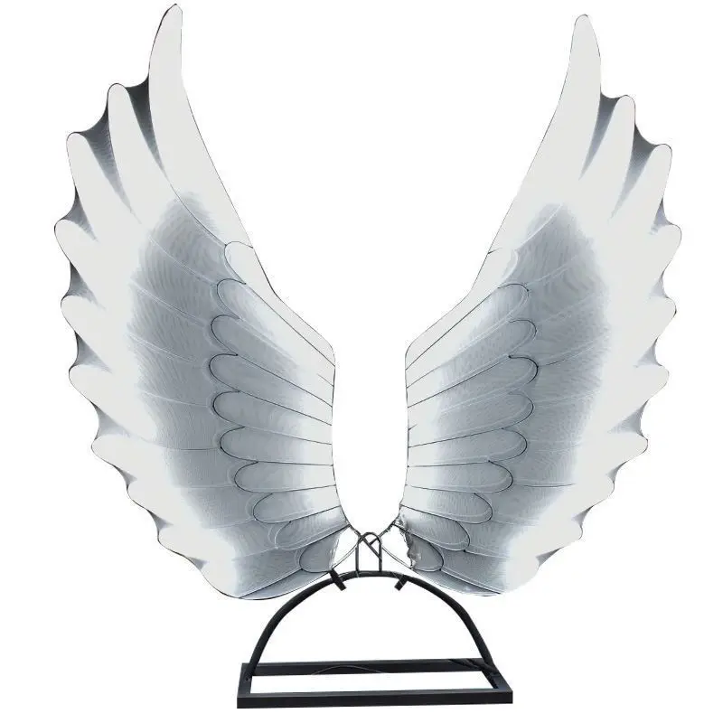 

Wrought iron luminous butterfly wings wedding stage, scene decoration road guide lighting props ornament