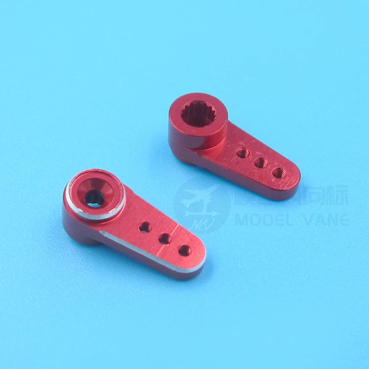 L17.5mm 15T All-metal Aluminum Alloy Mini Servo Horn Steering Arm for RC Motor EMAX ES08MA ES08MD