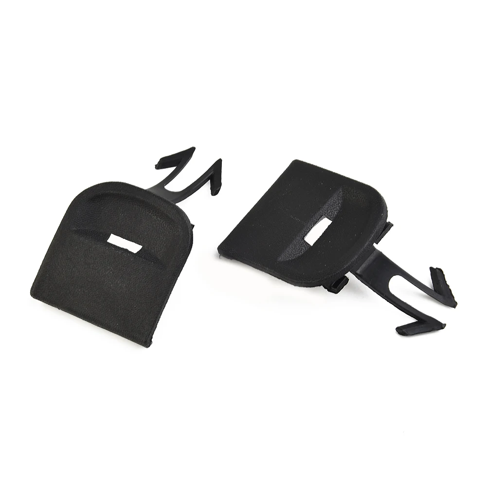 Replacement Pair L&R Rear Bumper Tow Hook Eye Cover Fit for Porsche For Cayenne 2009 2010 Plastic Compatible Parts