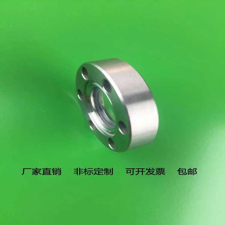 Vacuum CF Stainless Steel 304 Metal Seal Optical Glass Pressure Resistant Temperature Lens Window Observation Window Flange