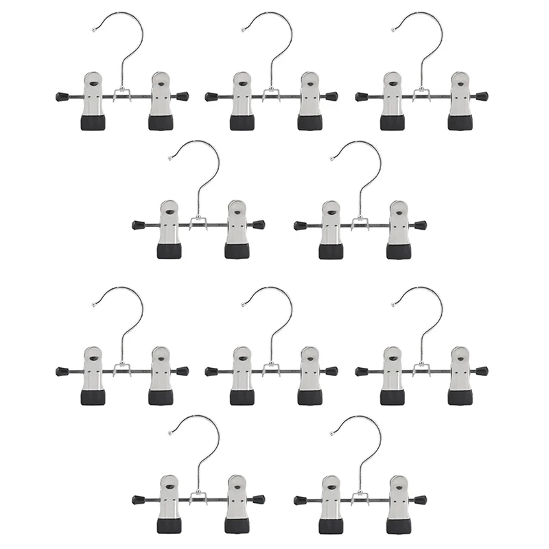 

Вешалка для обуви, зажим для шкафа, 10 шт. в упаковке, зажимы для полотенец, зажимы для полотенец, зажимы с 2 зажимами для подвешивания, прочные зажимы с крючками