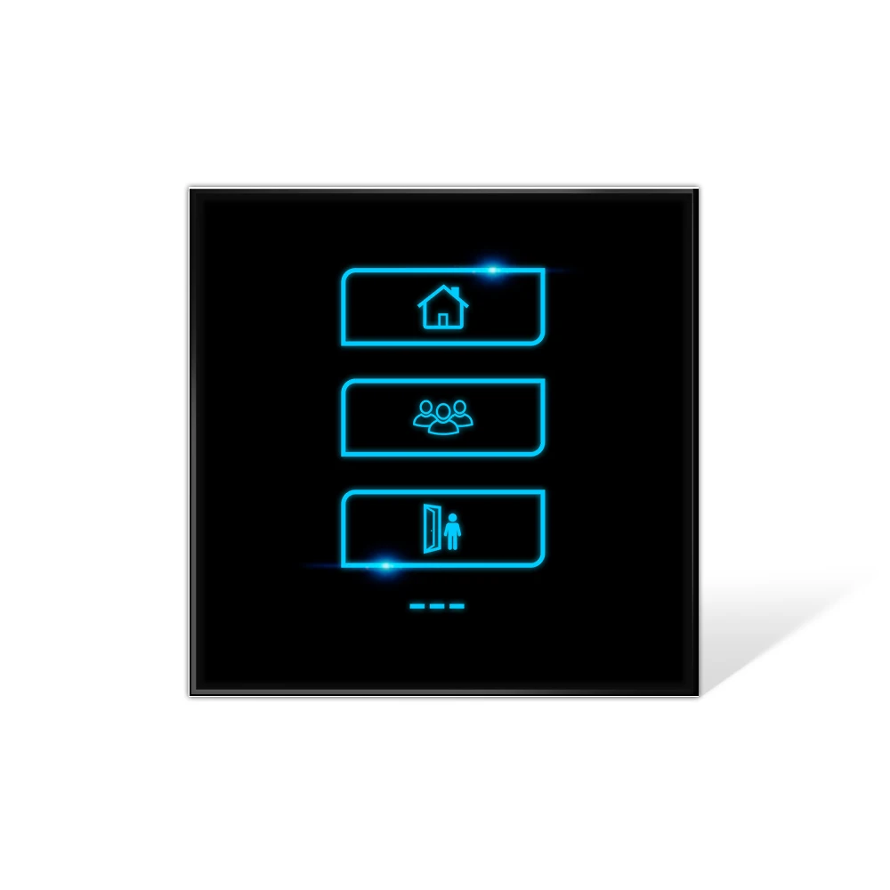 2019 Lanbon L7 Smart Home Zigbee Smart Scene Switch Control Full House بلمسة واحدة #3