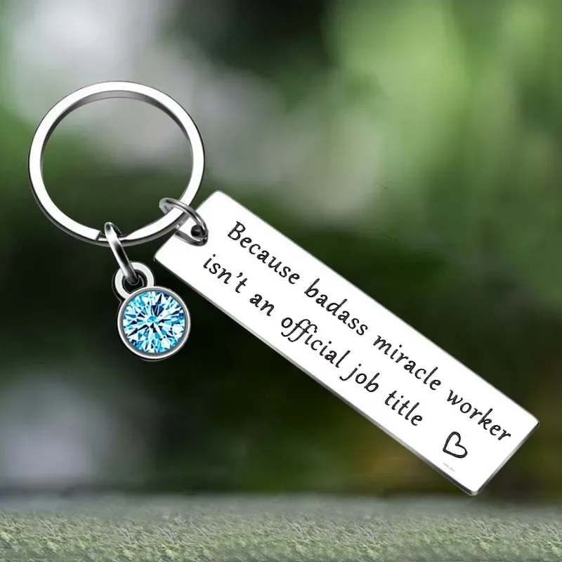 Cute Veterinarian Gift Keychain Vet Tech Appreciation Gift Key Chain Pendant Jewelry pet doctor Thank You Gift