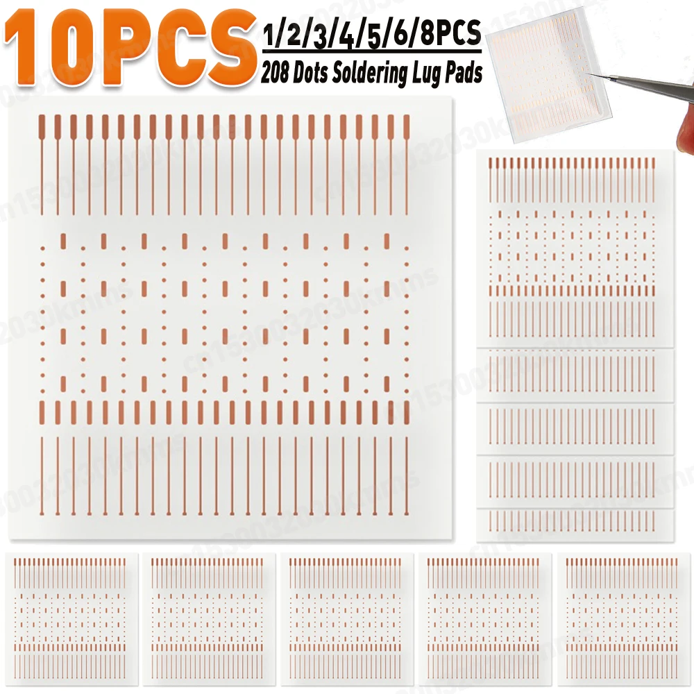 208 puntos de reparación de puntos, reparación de puntos, parche de terminal de soldadura, cable de puente, fijación por puntos, hoja de soldadura para teléfonos, almohadilla PCB BGA