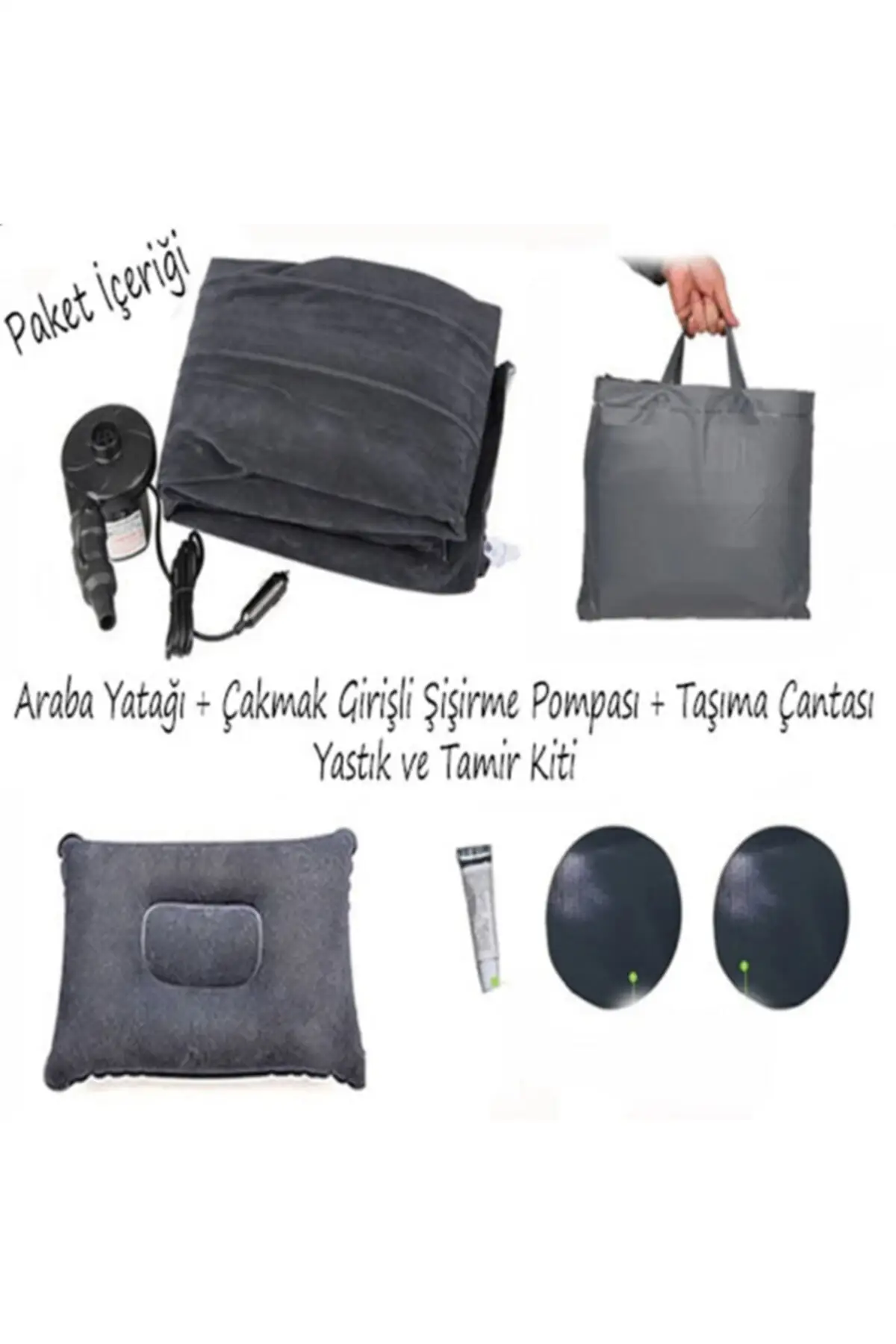 Cama inflável para carro