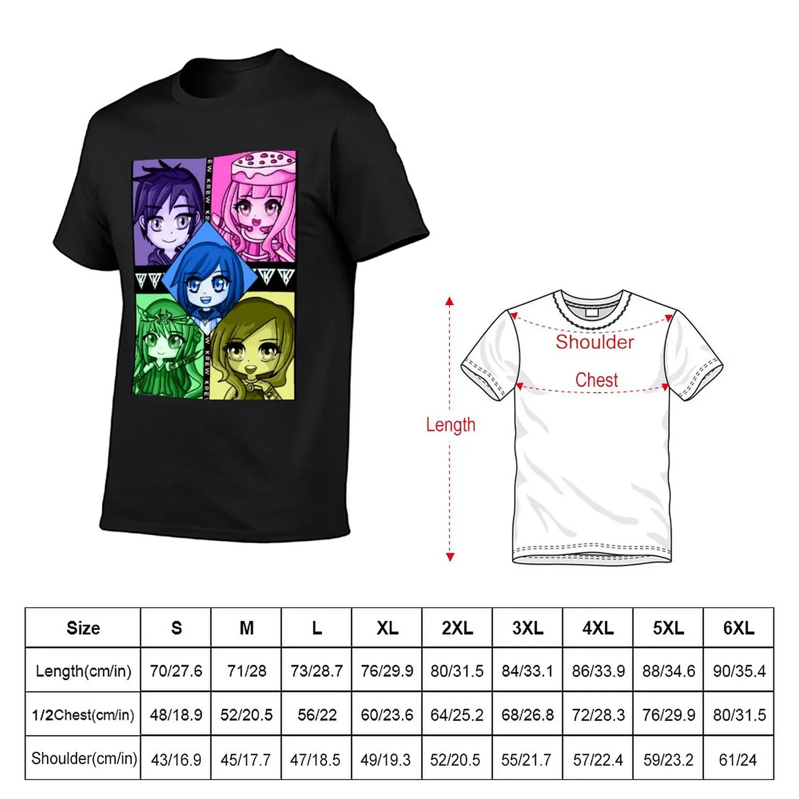 Aesthetic Funneh Krew T-Shirt blacks boys whites vintage vintage clothes mens vintage t shirts