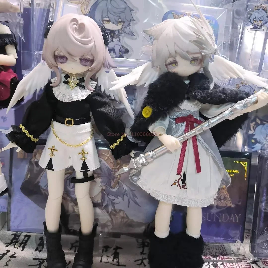 MJD ルナロアシリーズ 非食用ブラインドボックス 1/8スケール 可動式アクションフィギュア コレクタブルデスクトップトイ 可動関節付き かわいい