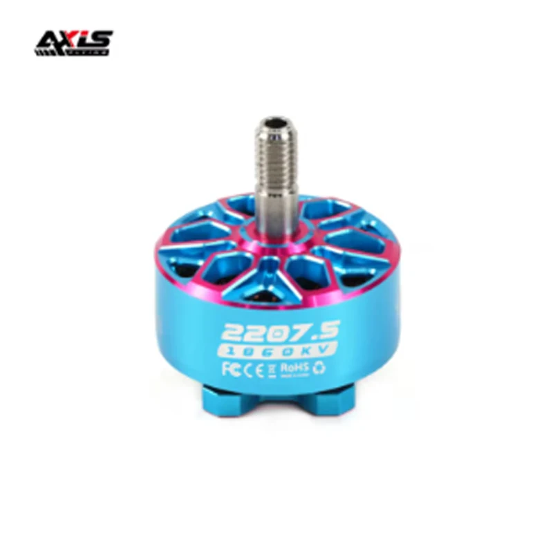 AXISFLYING BANDO 2207 2207.5 1960KV FPV Brushless Motor 6S Lipo 5mm Output Shaft For 5inch Freestyle Cinema Drones Parts