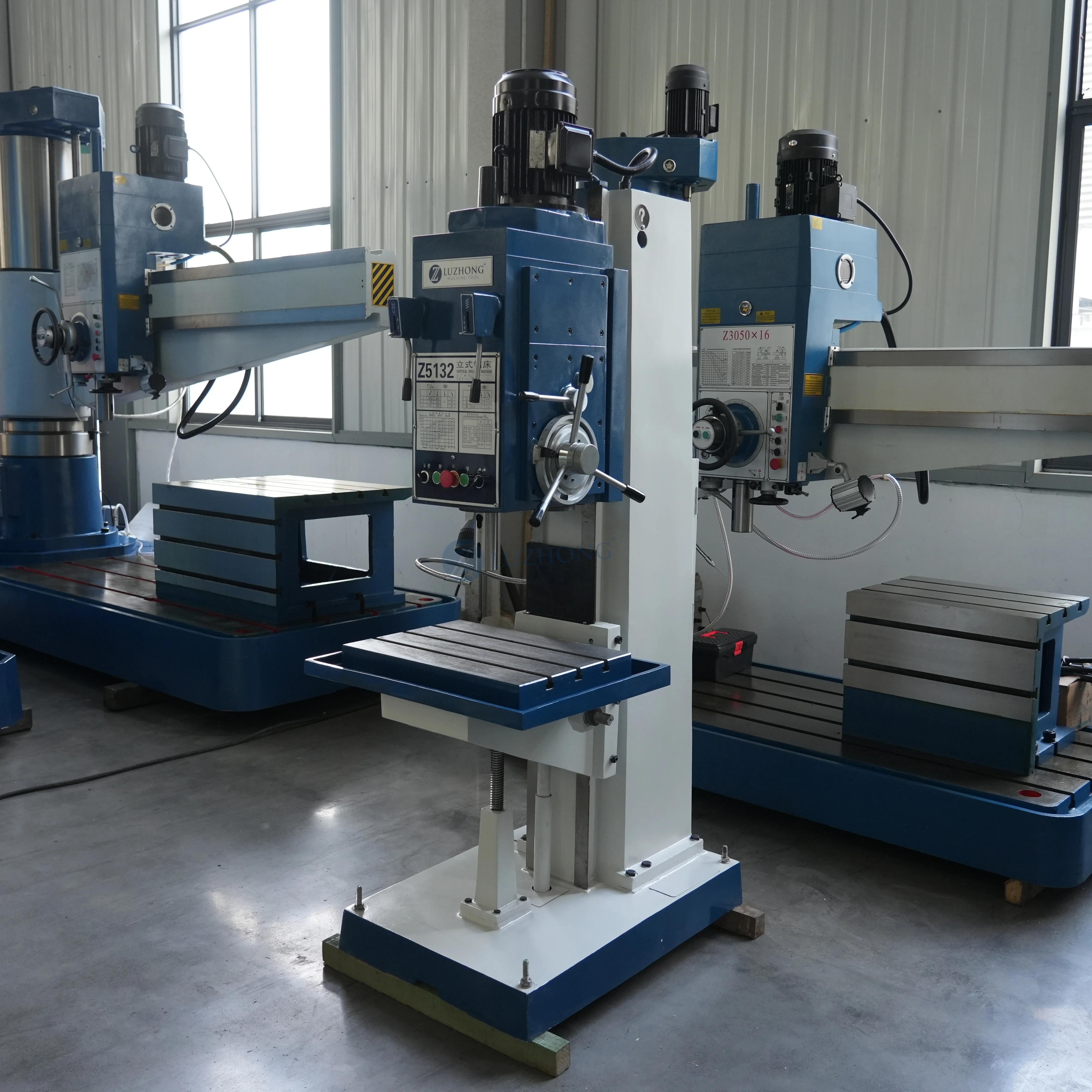 LUZHONG Z5140 220 فولت دليل الحفر الكهربائي باستخدام الحاسب الآلي أفقي/عمودي للبناء للاستخدام المنزلي يتميز بمحرك أساسي