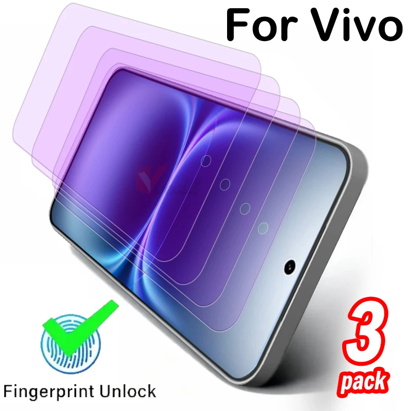 

3pcs Anti Blue Light Tempered Glass for VIVO IQOO 15 Ultra Protective Glass for IQOO 15R 15 13 Screen Protector Unlock