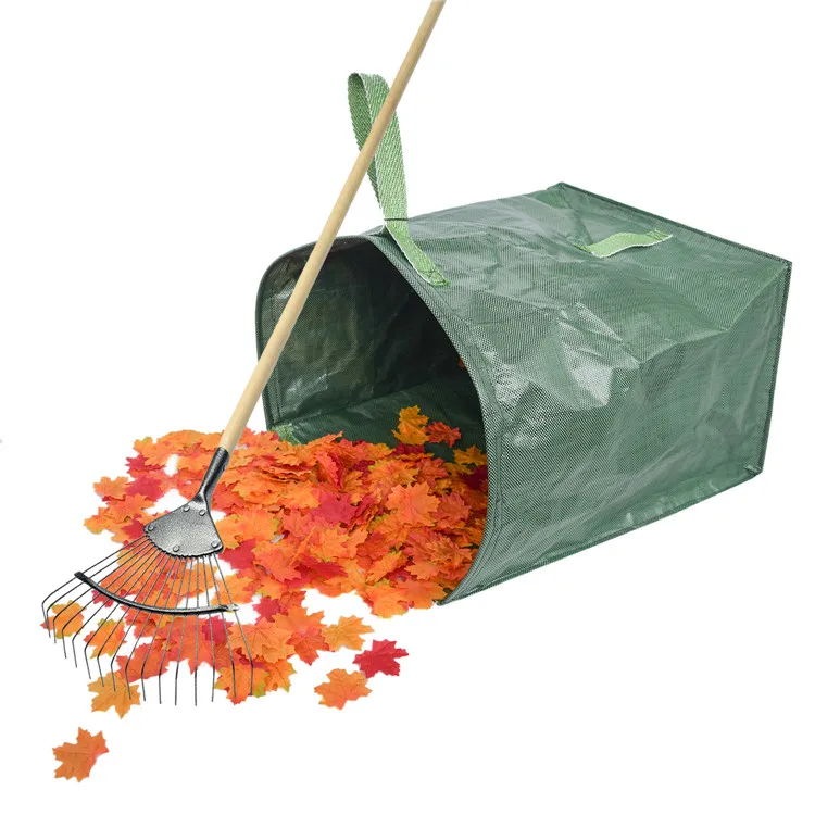 Reusable Heavy Duty Large Garden Leaf Waste Bag For Collecting Leaves