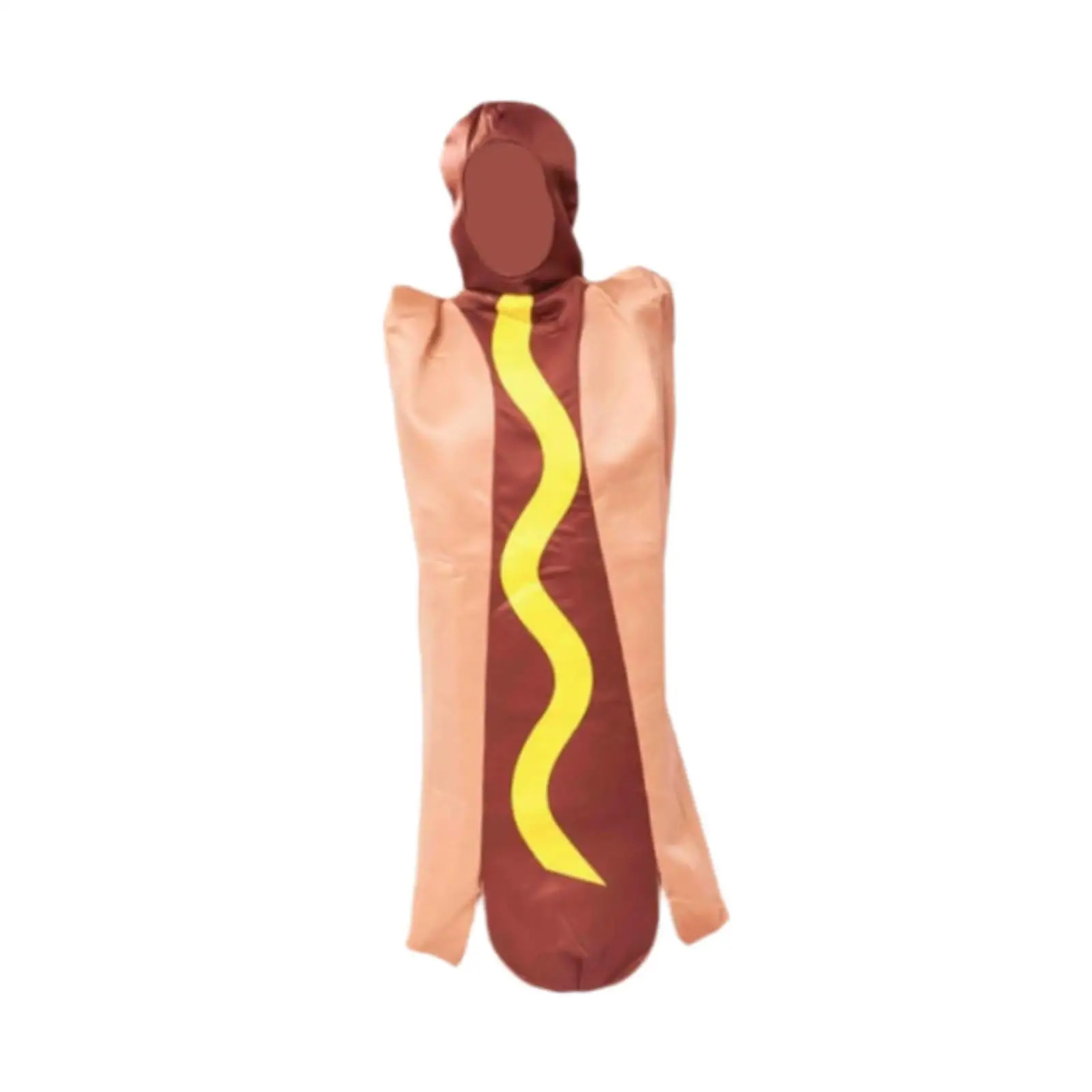 

Hot Dog Costume Party Supplies for Adults for Role Playing Stage Performance
