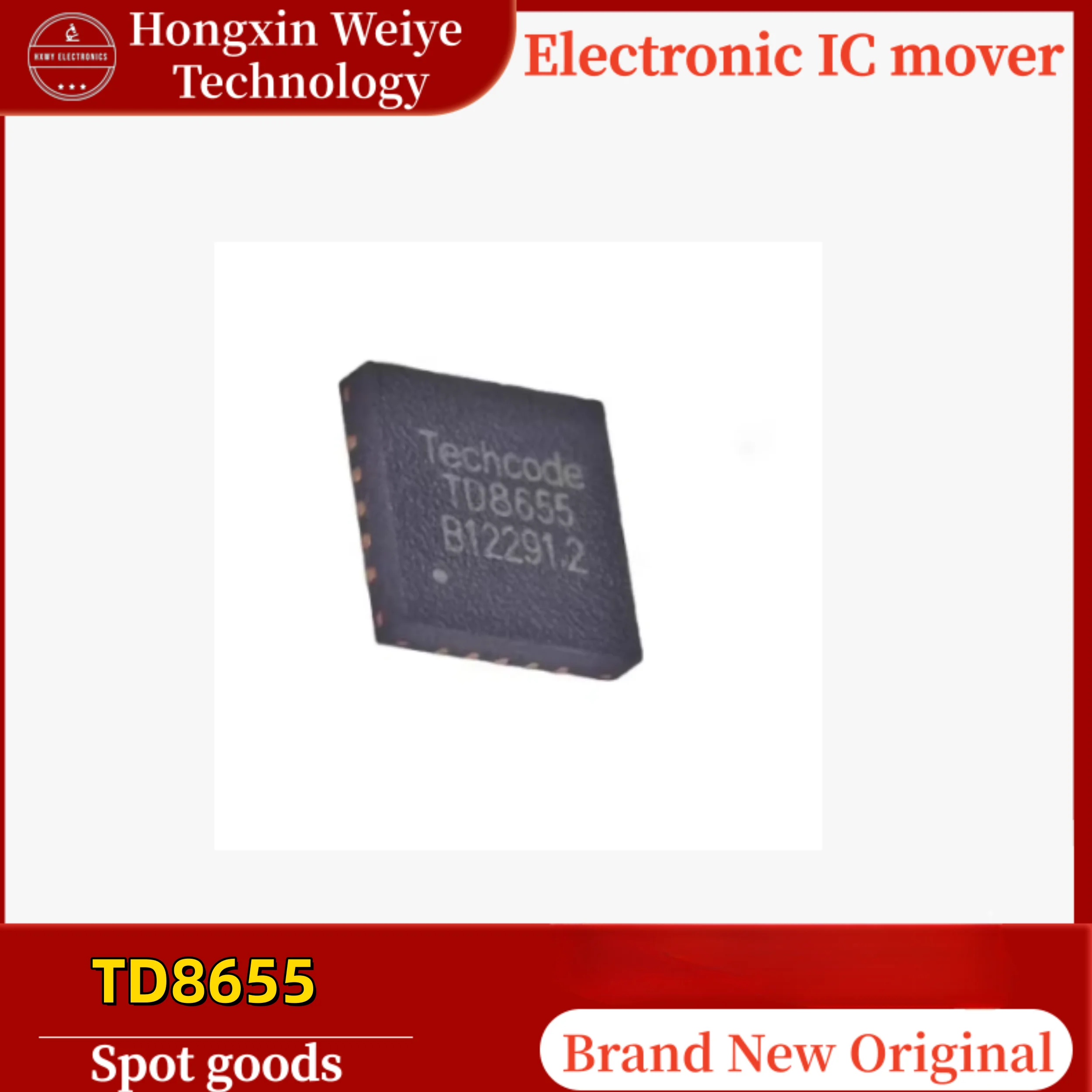 20/30 PCS TD8655 QFN-20 DC-DC Power Management IC Chip Brand New In Stock