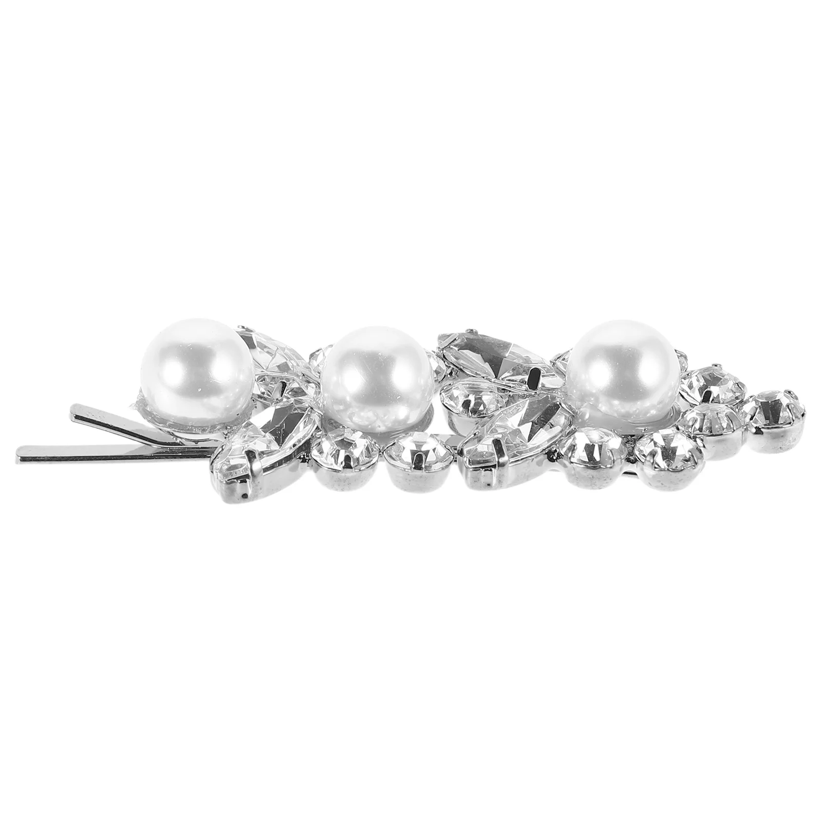

Fashionable and Versatile Hairpin Bride Clip Pearl Single Plastic Elegant Clips Women