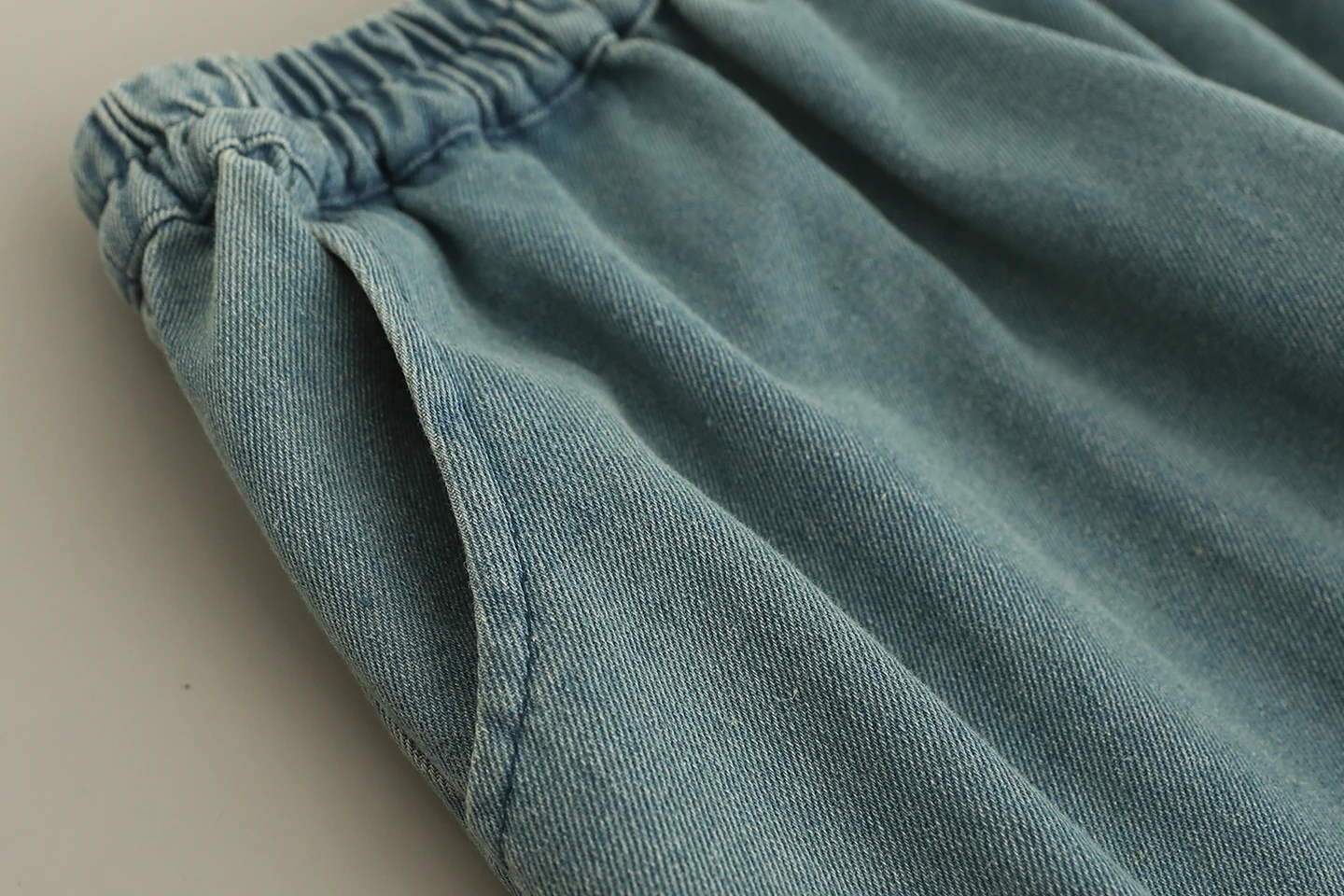 일본 빈티지 모리 걸 솔리드 컬러 데님 와이드 레그 팬츠 여성 가을 새로운 탄성 허리 캐주얼 루즈 스트레이트 청바지 바지