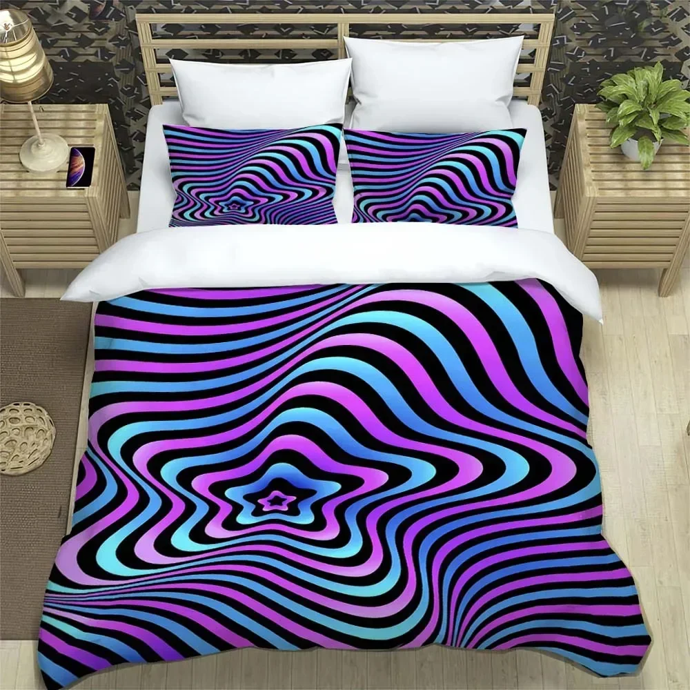 3D modern abstract geometric minimalist Comfortable Duvet Cover Pillowcase Bedding Set Children Bedroom Decoration Home Textile
