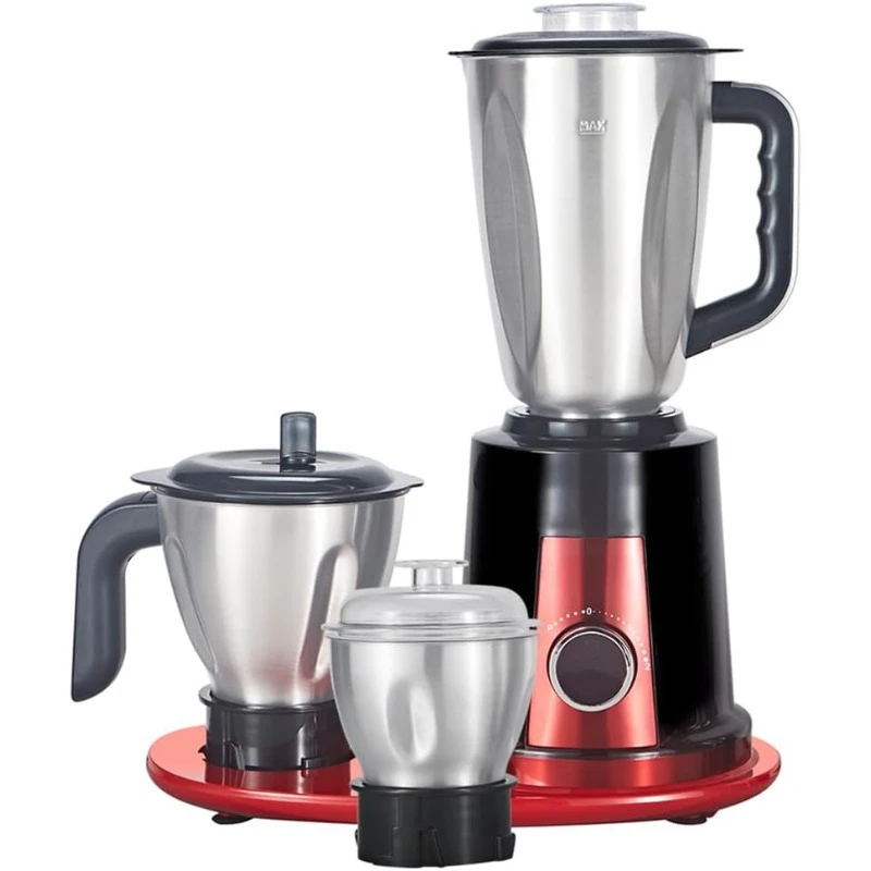 

Indian Mixer Grinder, features 800 Watt motor Comes with 3 Stainless Steel Jars