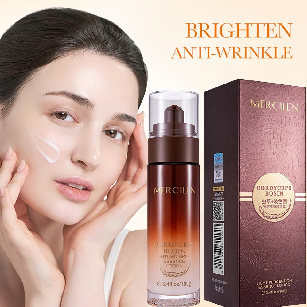 

Cordyceps Bosein Moisturizing Face Lotion Oil Control Makeup Water Firming Lifting Brighten Elastic Smooth Emulsions Skin Care