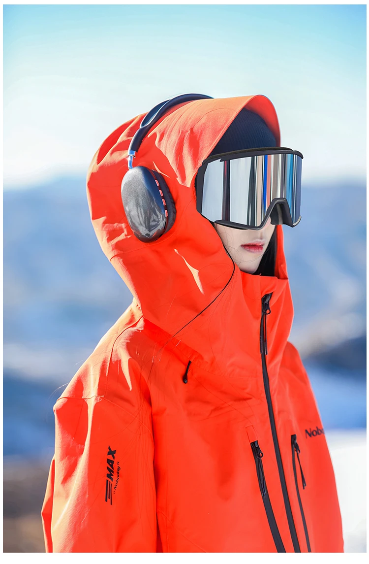 Occhiali da sci con aspirazione magnetica, occhiali da neve, occhiali da neve da montagna, adatti per donne con miopia, uomini, cilindrica antiappannamento