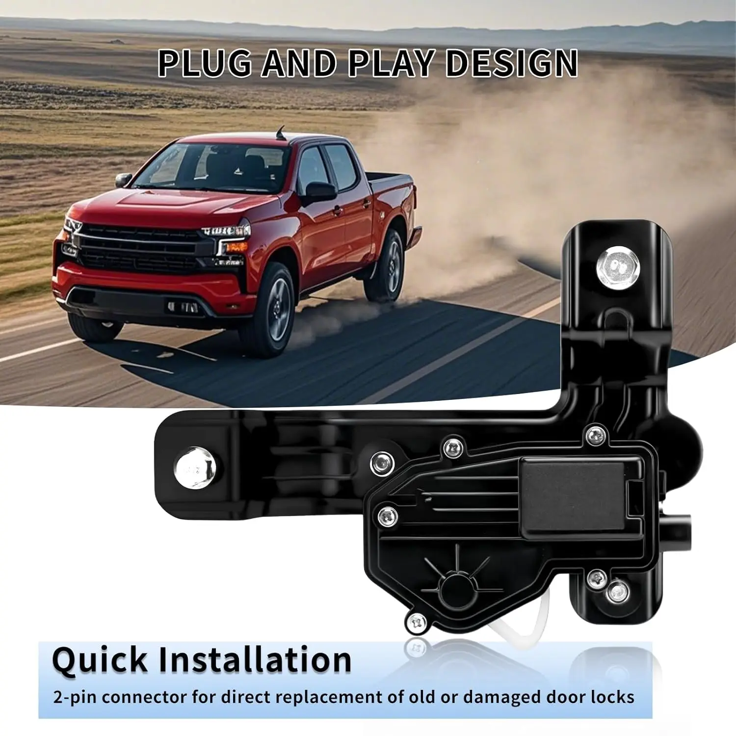 

84374353 Замок привода защелки багажника задней двери для GMC Sierra Chevy Silverado 1500 2500HD 2016-2019 746-040 23371369