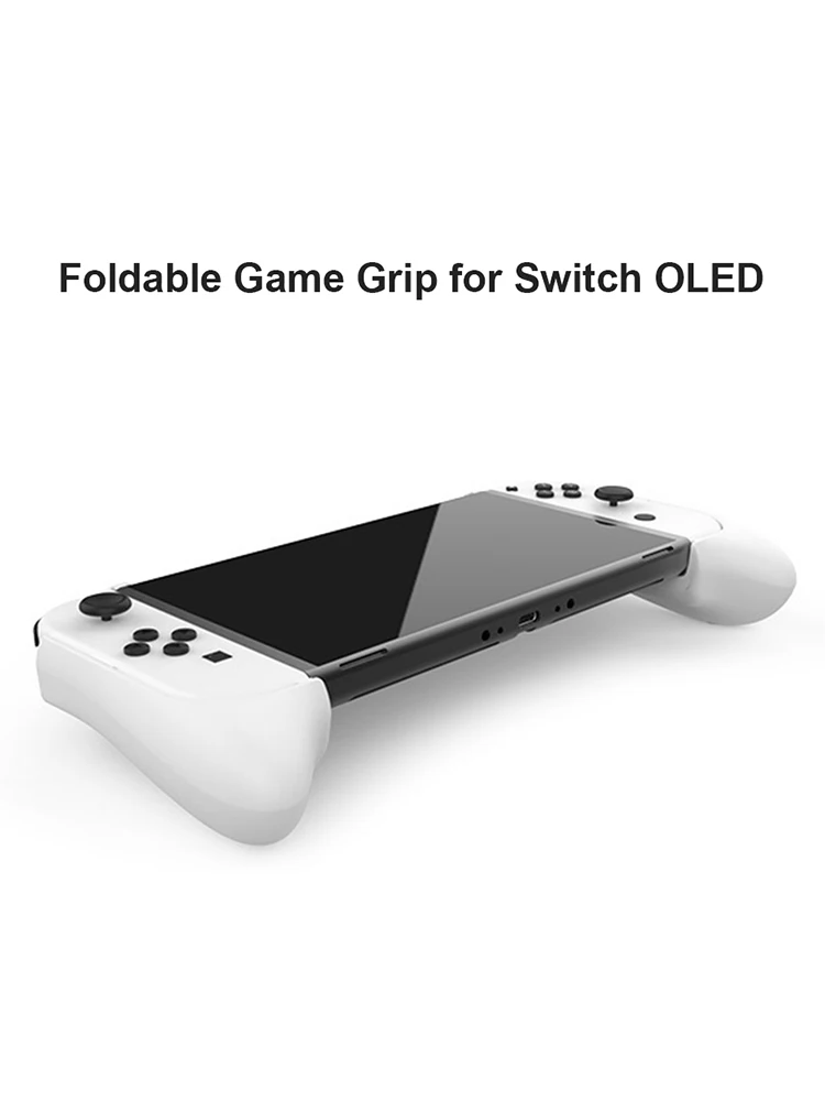 For Nintendo Switch OLED Hand Grip Holder Case Handle Bracket Hand Grip Protective Case Game Console Stand Support Accessories