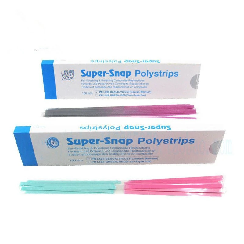 Dentistry 100Pcs Song Feng Polishing Bar Colorful Orthodontics Material for Oral Cavity Repair Nursing Lab Tools Disposable